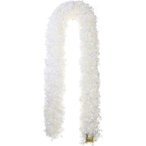 Original Featherless Boa Faux Feather Boa (White) in Saudi Arabia