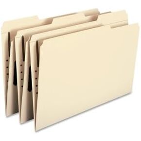 Smead 19534 Folders, One Fastener, 1/3 Cut Assorted, Top Tab, Legal, Manila, 50/Box in Kuwait