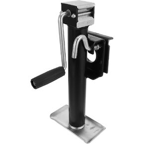 GALPADA Manual Trailer Jack Stabilizer with Support Bracket 900kg Load Capacity Black Side Crank Vehicle Outrigger for Car and Boat Trailer Accessories in Kuwait
