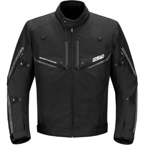 ILM Motorcycle Riding Jacket with CE Armor and Detachable Waterproof Thermal Liner Dual Sport All Season for Men Model JF2 in Kuwait