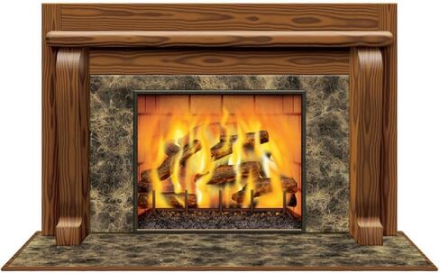 Fireplace Insta-View Party Accessory (1 count) (1/Pkg) in Kuwait