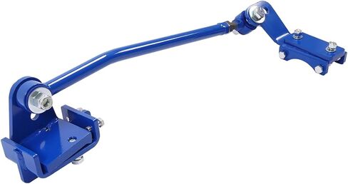 Rear Adjustable Trac Bar Compatible with Ford F53 V10 16-19.5K GVWR SS400 Steel Track Bar Powder Coated Blue in Saudi Arabia