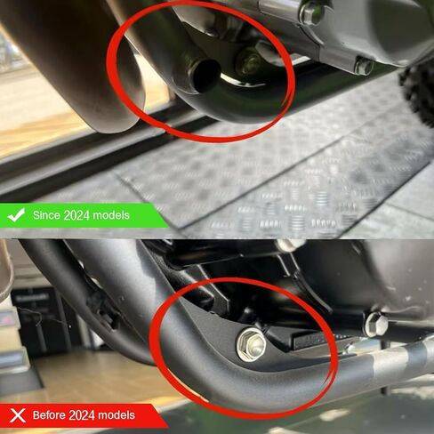 لوحة انزلاقية لـ Kawasaki KLX230، KLX230SM & KLX230R 2024+، واقي محرك ألومنيوم خفيف الوزن بسمك 4 مم، حماية محرك دراجة نارية سهلة التركيب in Saudi Arabia