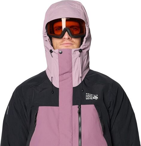 Mountain Hardwear, First Tracks Insulated Jacket - Men's, Dark Daze/Daze/Black, L in Saudi Arabia