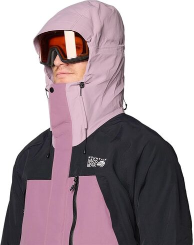 Mountain Hardwear, First Tracks Insulated Jacket - Men's, Dark Daze/Daze/Black, L in Saudi Arabia