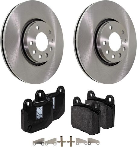 مجموعة دوارات ومنصات قرص الفرامل الخلفية البديلة تناسب MITSUBISHI Lancer Evolution 2006 (مع فرامل قرصية خلفية) 2.0L Turbo in Kuwait