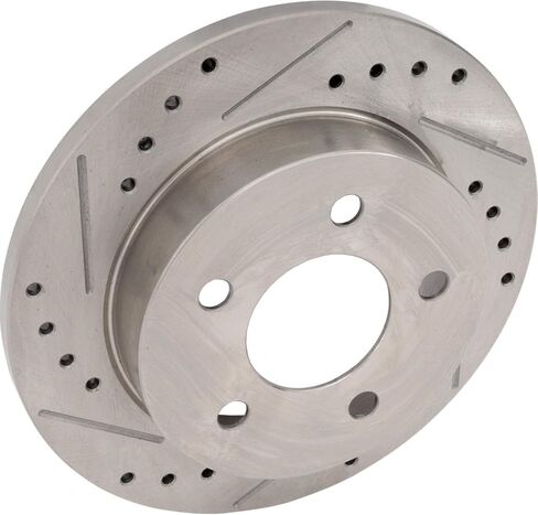 مجموعة دوارات ومنصات قرص الفرامل الخلفية البديلة تناسب Ford Mustang V6 (3.8L3.9L) 2003-2004 - مجموعة عجلتين خلفيتين in Kuwait