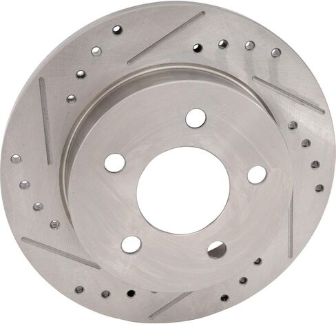 مجموعة دوارات ومنصات قرص الفرامل الخلفية البديلة تناسب Ford Mustang V6 (3.8L3.9L) 2003-2004 - مجموعة عجلتين خلفيتين in Kuwait