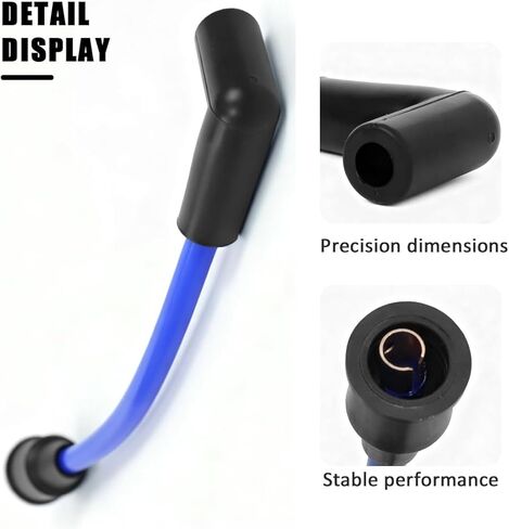 سلك توصيل الإشعال البحري MagForce 9IN متوافق مع Mercury Marine 200 175 150 HP محركات مقاومة للتآكل استبدال سلسلة الإشعال # 84-813715A1 in Kuwait