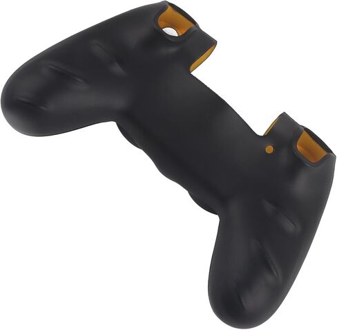 Silicone Cover for PS4 Controller, Skin Grip Shell Cover for PS4 Controller, Easy Install or Remove Soft Cover, Case Protector Compatible for PS4(Yellow) in Saudi Arabia
