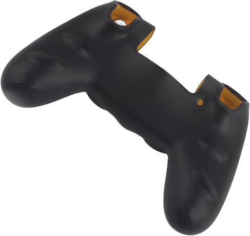Silicone Cover for PS4 Controller, Skin Grip Shell Cover for PS4 Controller, Easy Install or Remove Soft Cover, Case Protector Compatible for PS4(Yellow) in Saudi Arabia