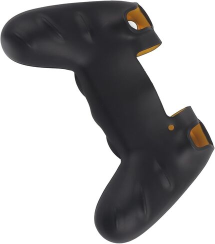 Silicone Cover for PS4 Controller, Skin Grip Shell Cover for PS4 Controller, Easy Install or Remove Soft Cover, Case Protector Compatible for PS4(Yellow) in Saudi Arabia