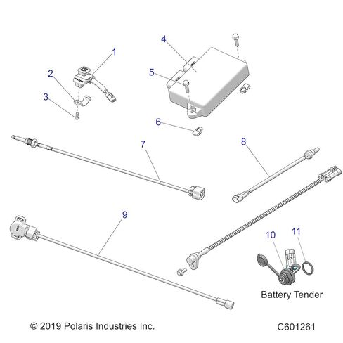 Polaris Snowmobile Potted TPS، الرصاص، قطعة OEM الأصلية 3131751، الكمية 1 in Kuwait
