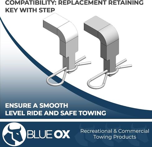 Blue Ox BXW4078 Retaining Key with Step in Saudi Arabia
