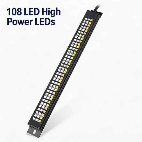 جهاز استقبال بقطر 2 بوصة مع 108 ضوء LED، سعة 700 رطل، واقي مصد خلفي من الفولاذ شديد التحمل مع 6 أوضاع إضاءة للشاحنات الصغيرة والمقطورات وسيارات الدفع الرباعي والمركبات ATV in Kuwait