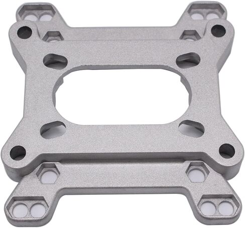 Universal Aluminum 1933 Carburetor Adapter Kit 4-Barrel to 4-Bolt 2-Barrel for Chevy SBC in Saudi Arabia