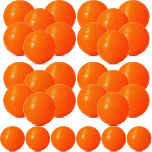 Macarrie 30 Pcs Playground Balls 6 Inches Dodgeball Kick Balls for Kids Adults Colorful Inflatable Balls Handballs Soccer Basketball Handball Games Camps Schools Outdoors in Saudi Arabia