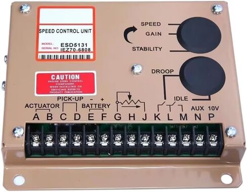 Engine Speed Control Unit Controller ESD5500E ESD5221 ESD5220 ESD5131 ESD5120 ESD5550E ESD5522E Generator Governor Board(ESD5131) in Saudi Arabia