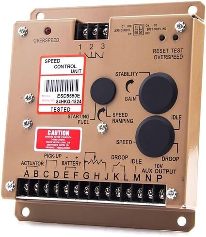 Engine Speed Control Unit Controller ESD5500E ESD5221 ESD5220 ESD5131 ESD5120 ESD5550E ESD5522E Generator Governor Board(ESD5131) in Saudi Arabia