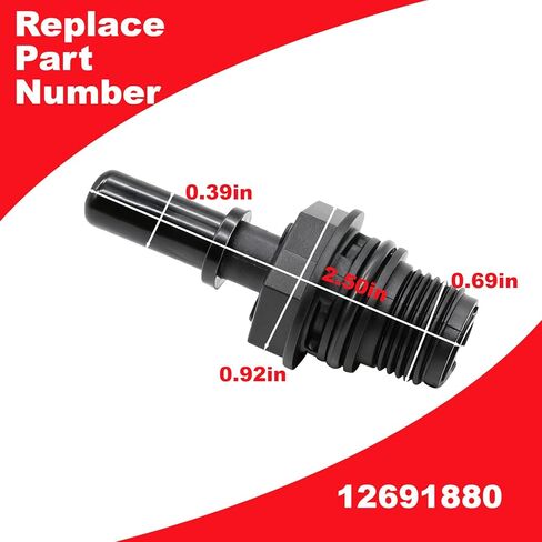 PCV Valve Compatible with Cadillac Escalade ESV Chevrolet Camaro SS LT1 Corvette Grand Sport Corvette Stingray Suburban Tahoe GMC Sierra 1500 Limited Yukon Replace# 12691880 in Saudi Arabia