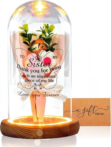 Friendship Gifts for Women-"Good Friends are Like Stars" Unique Best Friend Birthday Gifts for Women Friends Bestie BFF Coworker,Valentine Gift for Her,Friendship Jar Light Night Table Decor in Saudi Arabia