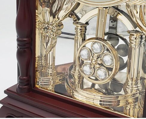 Block Clock Table European Vintage Living Room Silent Bedroom Old-Fashioned Pendulum in Saudi Arabia