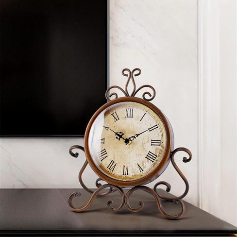 Retro Clock Living Room Old Table Sitting Antique Pendulum Household Decoration in Saudi Arabia
