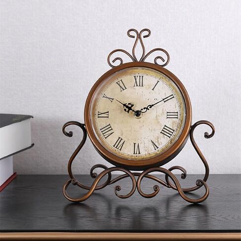 Retro Clock Living Room Old Table Sitting Antique Pendulum Household Decoration in Saudi Arabia