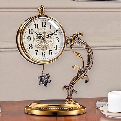 Sitting Clock, Living Room, Household Ornaments, Desktop, Retro in Saudi Arabia