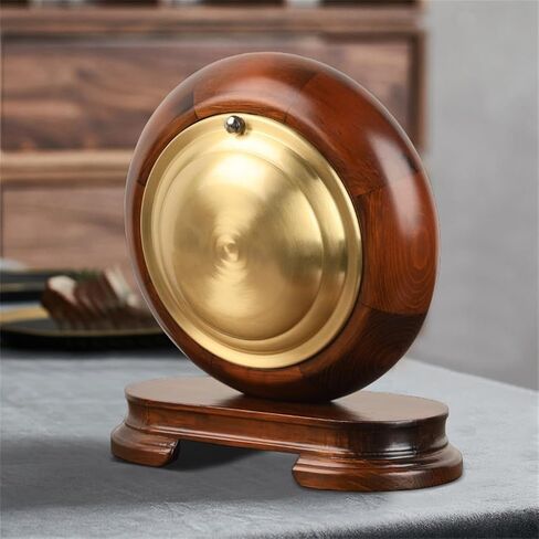Solid Wood Brass Clock Living Room Retro Bed Old Desktop Pendulum in Saudi Arabia