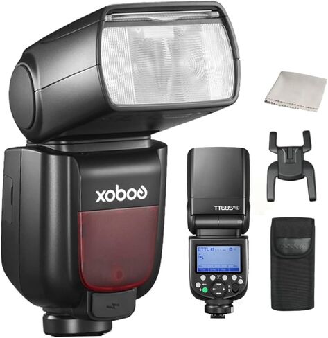 Godox TT685II-S Flash TT685IIS Compatible with Sony Hot Shoe TTL GN60 2.4G Wireless HSS 1/8000s Speedlight TT685 II Family in Kuwait