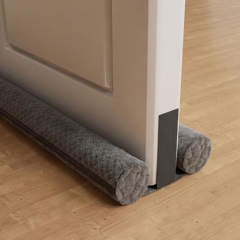 Under Door Draft Stopper 36" Double Sided Door Sweep, Blocks Noise, Cold Air, Light, Dust, Smoke, Odor, Soundproof, Fits 30" 32" 36" Doors in Saudi Arabia