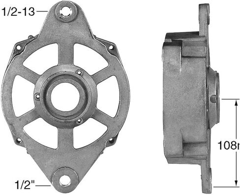 New Alternator Frame DE Compatible With Allis Chalmers 11000 1975-1981, 21000 1972-1978, 6138 685 1979-1982, 96A3 1975-1978; Austin Western 101 7200S 1975-1979 1985700 1852038 50-03701 W4639 in Saudi Arabia