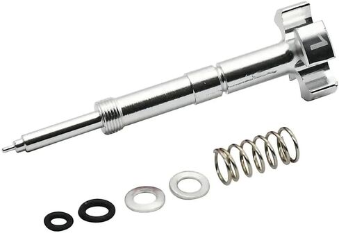 CNC Adjustable Air Fuel Mixture Screw for Motorcycle Carburetor Compatible with CRF YZF WR WRF KLX KX ATV Models(Silver) in Saudi Arabia