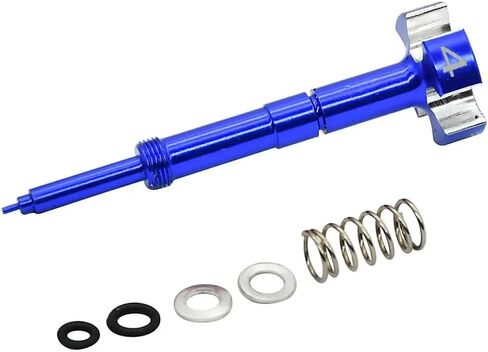 CNC Adjustable Air Fuel Mixture Screw for Motorcycle Carburetor Compatible with CRF YZF WR WRF KLX KX ATV Models(Silver) in Saudi Arabia