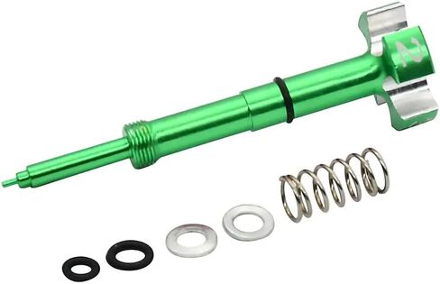 CNC Adjustable Air Fuel Mixture Screw for Motorcycle Carburetor Compatible with CRF YZF WR WRF KLX KX ATV Models(Silver) in Saudi Arabia