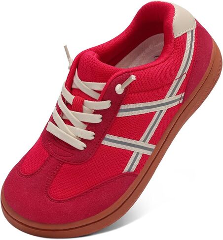 LeIsfIt Women's Barefoot Slip-On Shoes Wide Toe Box Zero Drop Casual Sneakers Non-Slip Breathable Walking Shoes for Tennis Travel & Everyday in Saudi Arabia