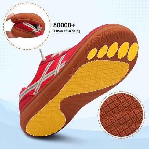 LeIsfIt Women's Barefoot Slip-On Shoes Wide Toe Box Zero Drop Casual Sneakers Non-Slip Breathable Walking Shoes for Tennis Travel & Everyday in Saudi Arabia
