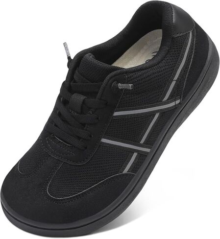 LeIsfIt Women's Barefoot Slip-On Shoes Wide Toe Box Zero Drop Casual Sneakers Non-Slip Breathable Walking Shoes for Tennis Travel & Everyday in Saudi Arabia