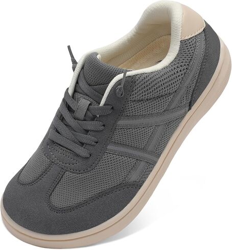 LeIsfIt Women's Barefoot Slip-On Shoes Wide Toe Box Zero Drop Casual Sneakers Non-Slip Breathable Walking Shoes for Tennis Travel & Everyday in Saudi Arabia