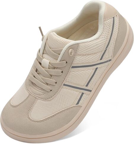 LeIsfIt Women's Barefoot Slip-On Shoes Wide Toe Box Zero Drop Casual Sneakers Non-Slip Breathable Walking Shoes for Tennis Travel & Everyday in Saudi Arabia