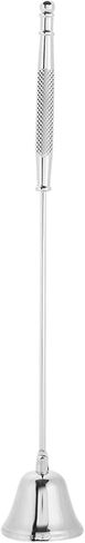 Stainless Steel Candle Snuffer Bell Shaped Wick Trimmer Cover, Durable Hand Tool with 4 Color Options for Home Use(silvery) in Saudi Arabia