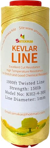 Simxkai كيفلر طائرة ورقية خط الطيران منخفضة تمتد الملتوية سلسلة طائرة ورقية عالية القوة لصيد الأسماك في الهواء الطلق التخييم المشي لمسافات طويلة in Kuwait