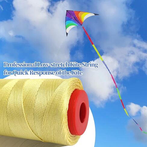 Simxkai كيفلر طائرة ورقية خط الطيران منخفضة تمتد الملتوية سلسلة طائرة ورقية عالية القوة لصيد الأسماك في الهواء الطلق التخييم المشي لمسافات طويلة in Kuwait