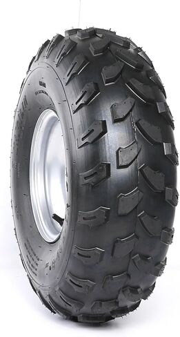 Set of 4, 19x7-8 ATV Tire & Wheel Set + 18x9.50-8 Go Kart Tires, 4 Lug 110mm Bolt Pattern Tubeless 4PR Off-Road Wheels for ATV UTV Go Kart Golf Cart Lawn Mower Mini Bike Buggy Garden Tractor Taotao in Saudi Arabia