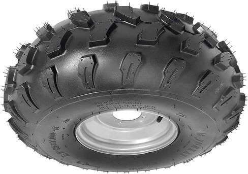 مجموعة إطارات وحواف ATV مقاس 19x7.00-8 19x7-8 19x7-8، مجموعة عجلات 4 مسمار مقاس 8 بوصة، حافة إطار ATV 4 طبقات بدون أنبوب للطرق الوعرة، عجلة رباعية Go Kart لركوب Taotao Kazuma Buggy على دراجة صغيرة جزازة (نمط مسمار 88 مم) in Saudi Arabia