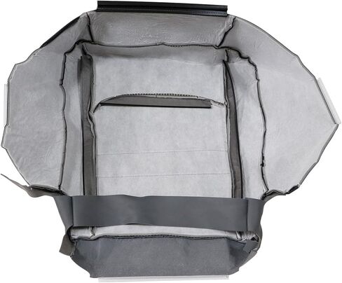 NLQR Front Driver Side Bottom and Top Back Replacement Cloth Seat Covers & Driver Bottom Foam Cushion Compatible with Dodge Ram 1500 2500 3500 4500 5500 2009 2010 2011 2012 in Saudi Arabia
