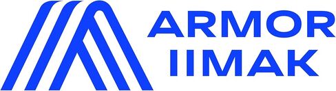Ribbon iimak - FRD11025 - GP725 (شمع) - عرض أسود 4.33 بوصة × 984 قدم أو 300 متر يُباع بكمية من 24 - طابعة متوافقة: Zebra - 1 بوصة Core CSO in Kuwait