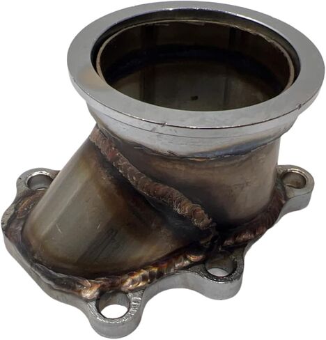BULL BOOST PERFORMANCE Stainless Steel 2.5"/63mm Vband Clamp Flange Turbo Down Pipe Adapter V-Band Downpipe Connector for T25 T28 GT25 GT28 in Saudi Arabia