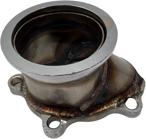 BULL BOOST PERFORMANCE Stainless Steel 2.5"/63mm Vband Clamp Flange Turbo Down Pipe Adapter V-Band Downpipe Connector for T25 T28 GT25 GT28 in Saudi Arabia